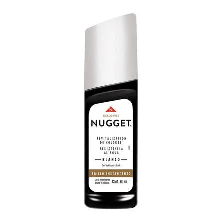Nugget Blanco 60 ml Cera Liquida para Calzado