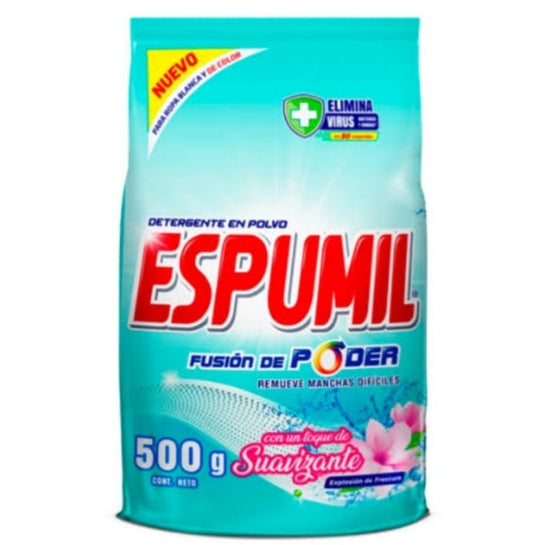 Detergente Espumil 500 g Explosion de Frescura para Ropa en Polvo