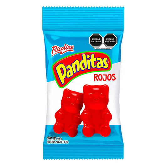 Panditas Rojos 60 g Ricolino