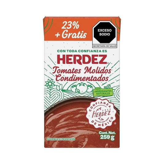 Tomates Molidos Contimentados 256 G Herdez