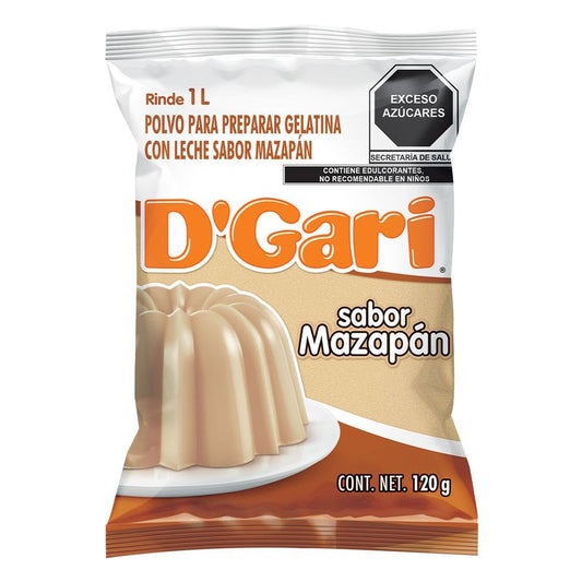Gelatina de Sabor Mazapan D.Gari 120 g