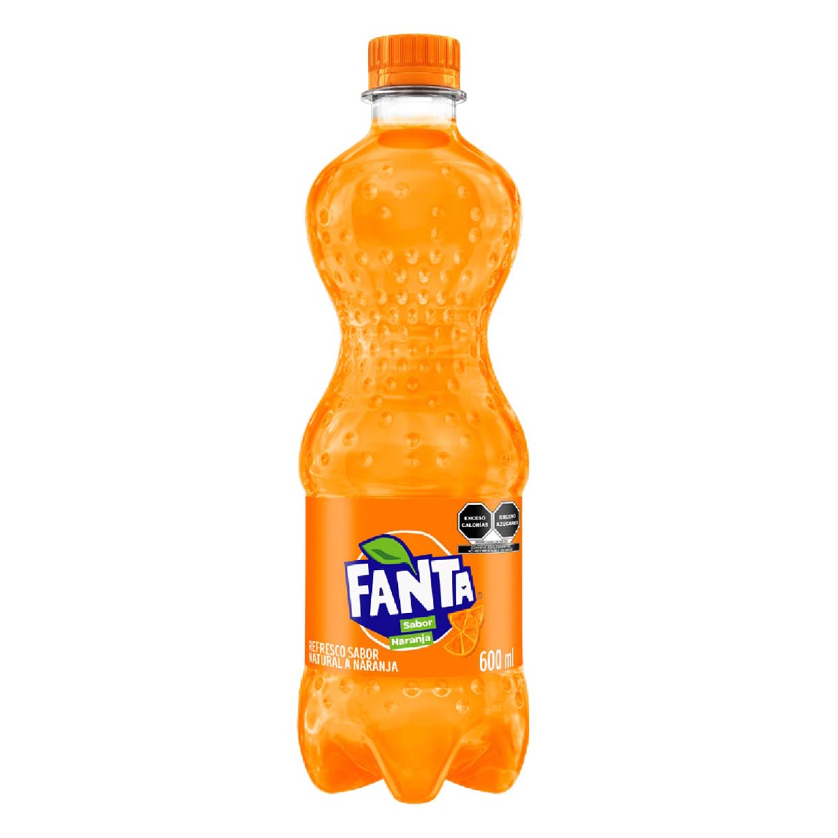 Fanta Sabor Naranja 600 ml Rerfresco