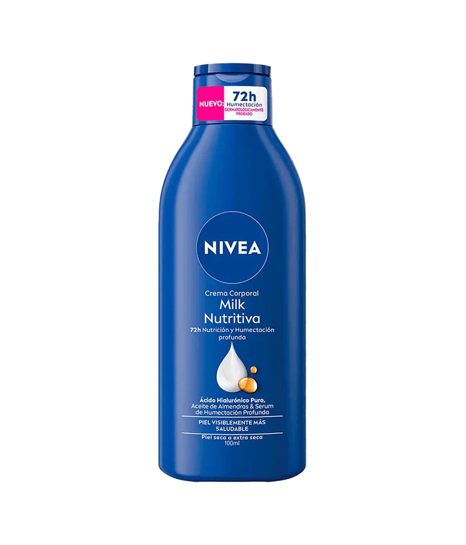 Nivea Soft Milk Nutritiva 100 ml Crema Corporal