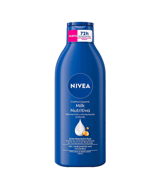 Nivea Soft Milk Nutritiva 100 ml Crema Corporal