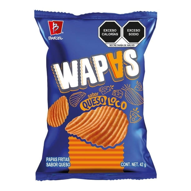 Wapas Sabor Queso 52 G Barcel