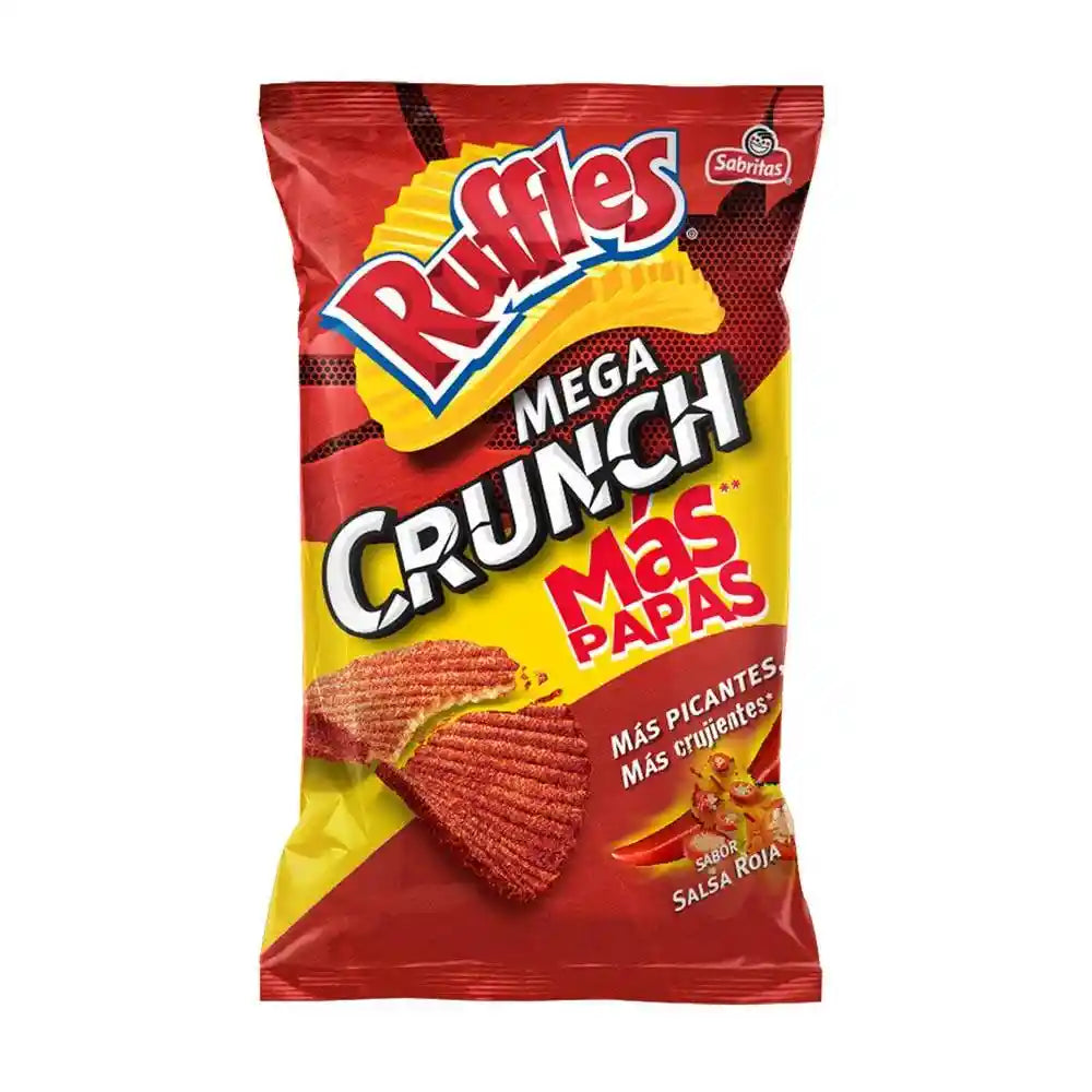 Ruffles Salsa Roja Mega Crunch 42 g Sabritas