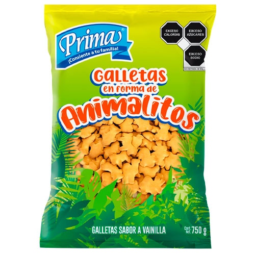 Galletas en Forma de Animalito 500 g Prima