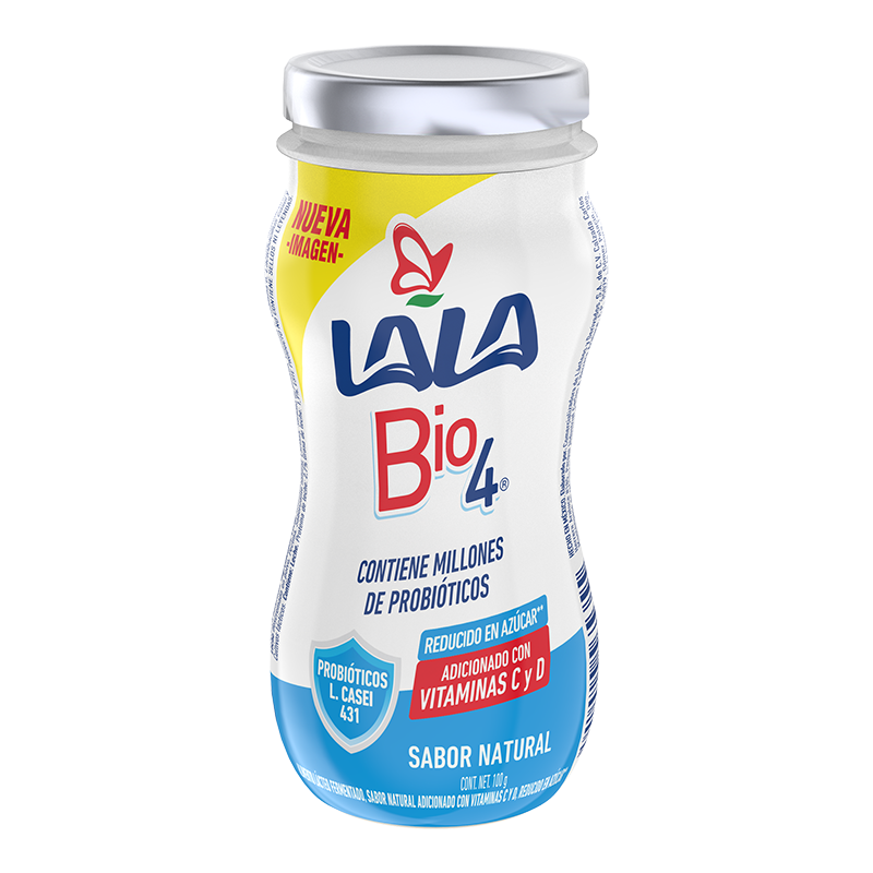 Bio 4 Sabor Natural 100 G Lala Con Probioticos
