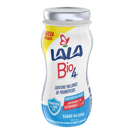 Bio 4 Sabor Natural 100 G Lala Con Probioticos
