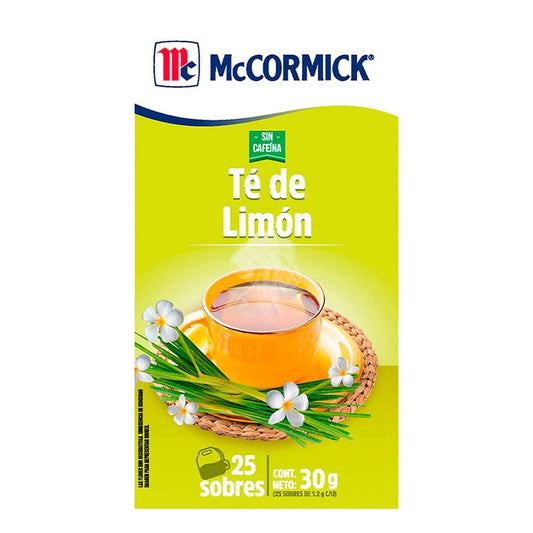 Te De Limon 25 Sobres Mccormick