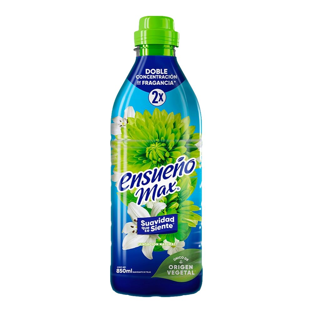 Ensueño Max 850 ml Sensacion Natural Suavizante
