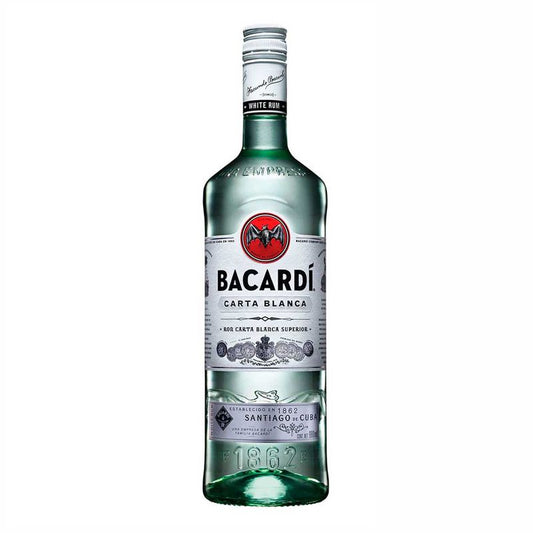 Bacardi Carta Blanca Ron Superior  750 Ml  40 % Alc. Vol.