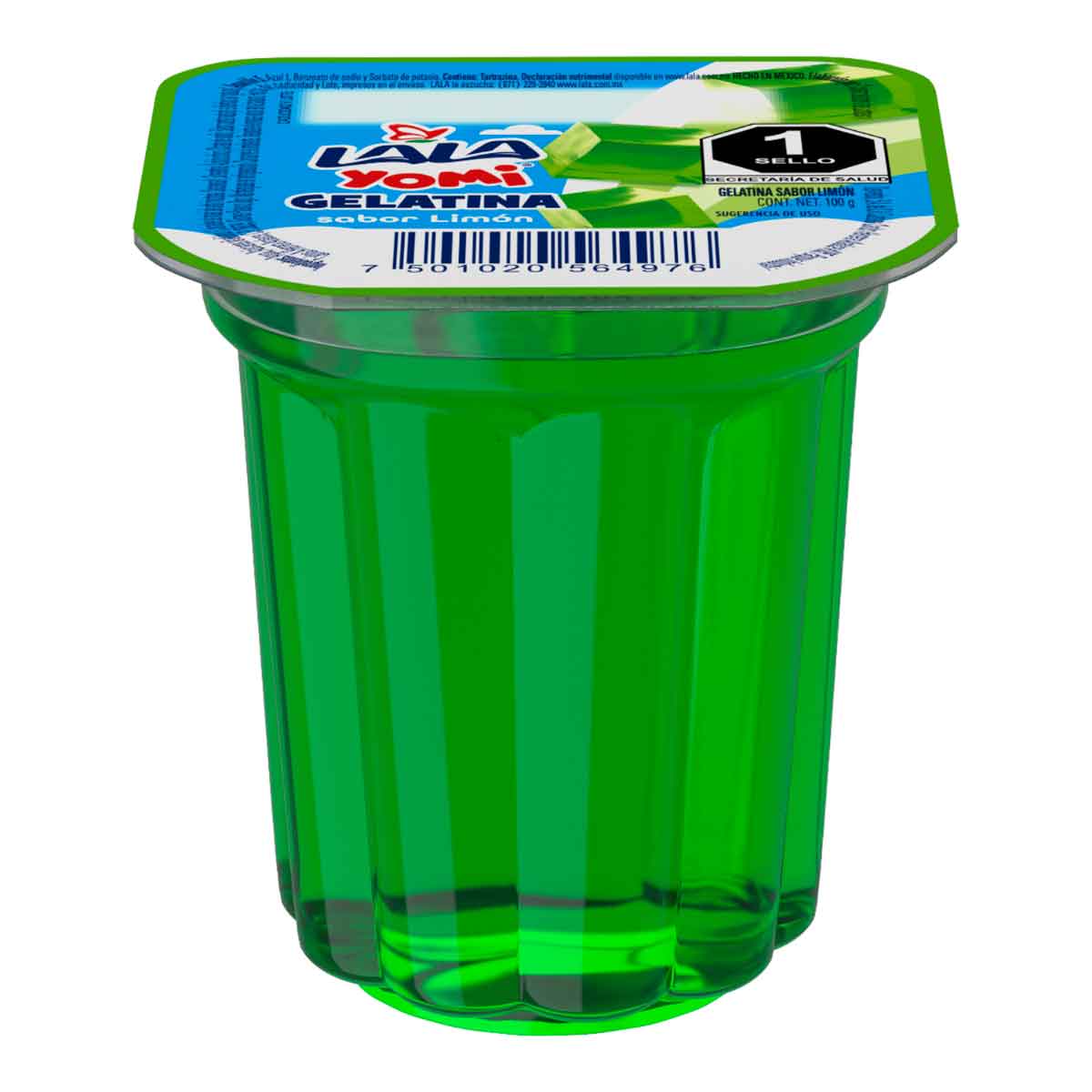 Gelatina Sabor Limón 100 g Lala Yomi