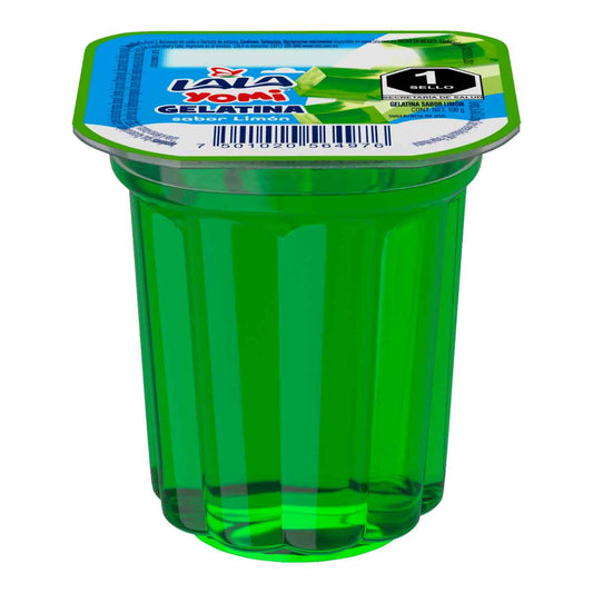 Gelatina Sabor Limón 100 g Lala Yomi