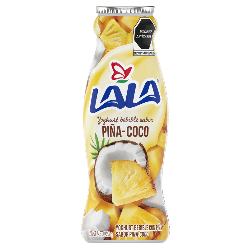 Yoghurt Bebible Con Piña-Coco 440 G Lala
