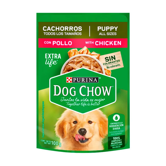 Sobre Cachorros Con Pollo 100 G Dog Chow