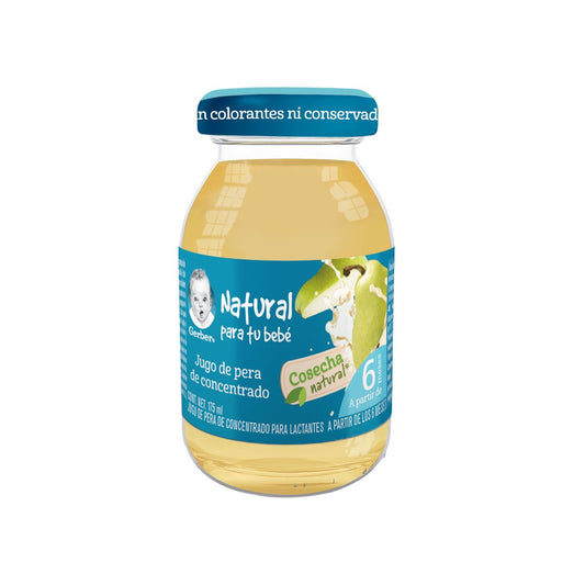 Gerber Jugo de Pera 175 ml para Tu Bebé