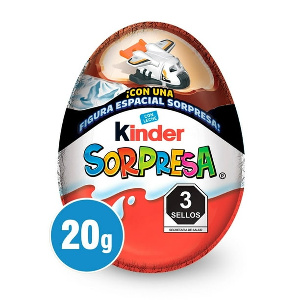 Kinder Sorpresa Vehiculo 20 g Huevito de Chocolate y Juguete