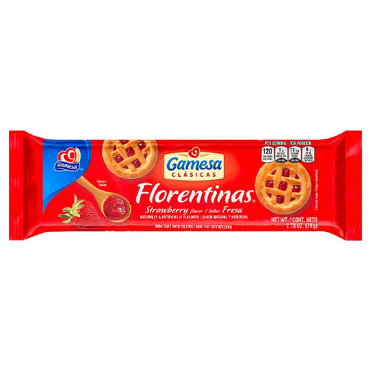 Florentinas Sabor Fresa 110 g Gamesas