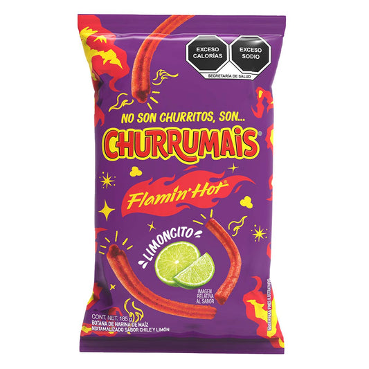 Churrumais Flamin Hot 185 G Sabritas