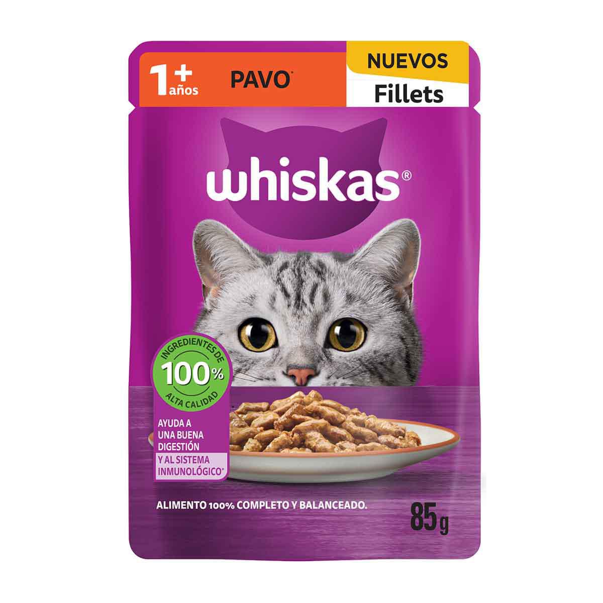 Sobre De Pavo 85 G Whiskas