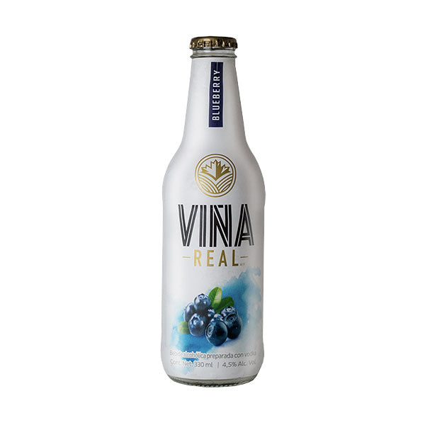 Viña Real Blueberrry 330 Ml Bebida  Alcoholica Preparada 4.5 % Alc. Vol.