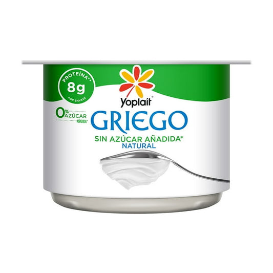 Yoplait Griego Natural 120 G Yoghurt 0% Azucar