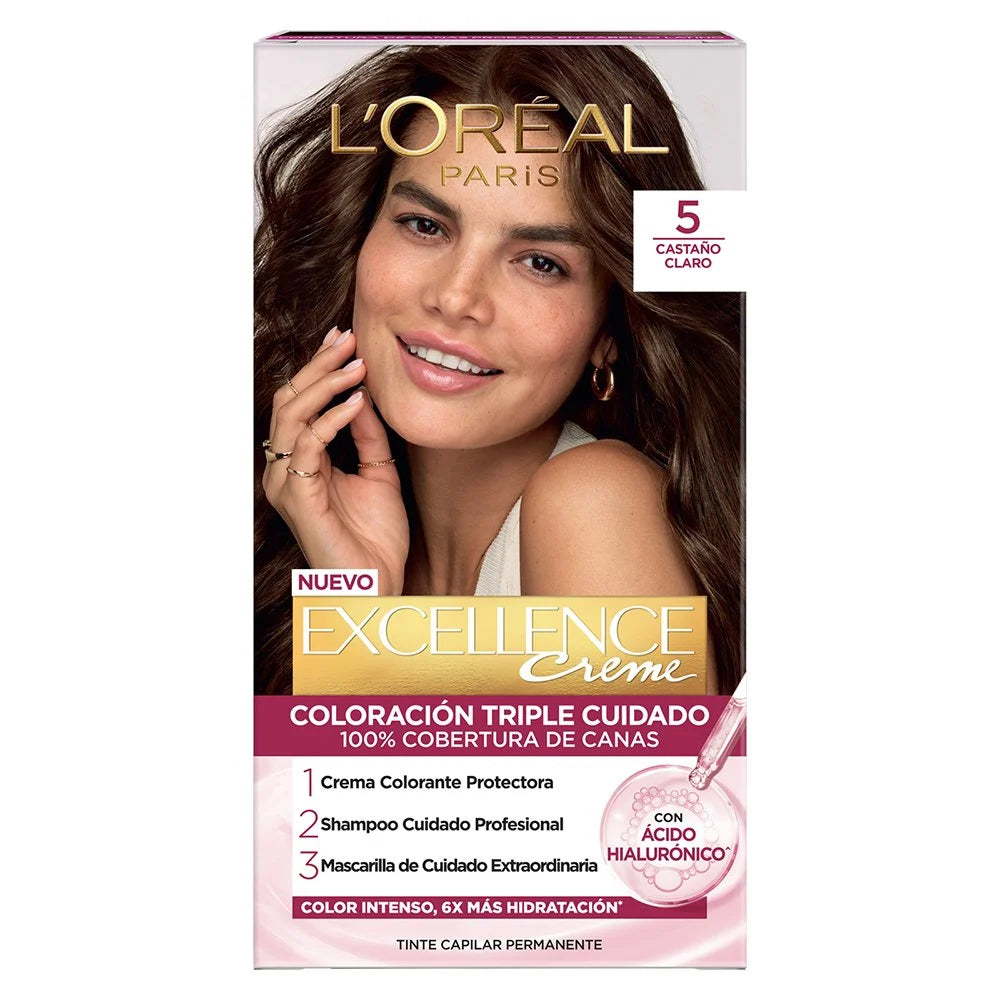 Tinte Imedia Excellence4 Creme Loreal Paris # 5