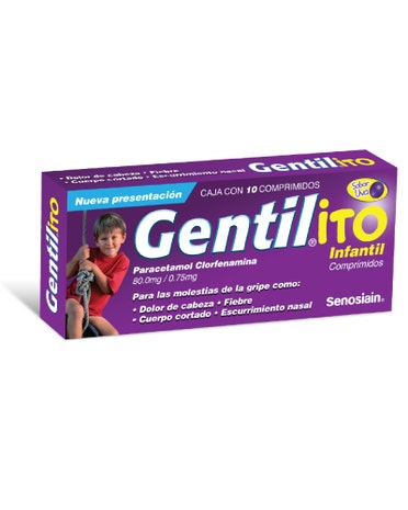 Pastilla Gentilito Infantil Pieza