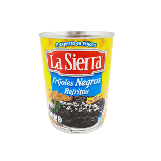 Frijoles Negros Refritos 638 g la Sierra