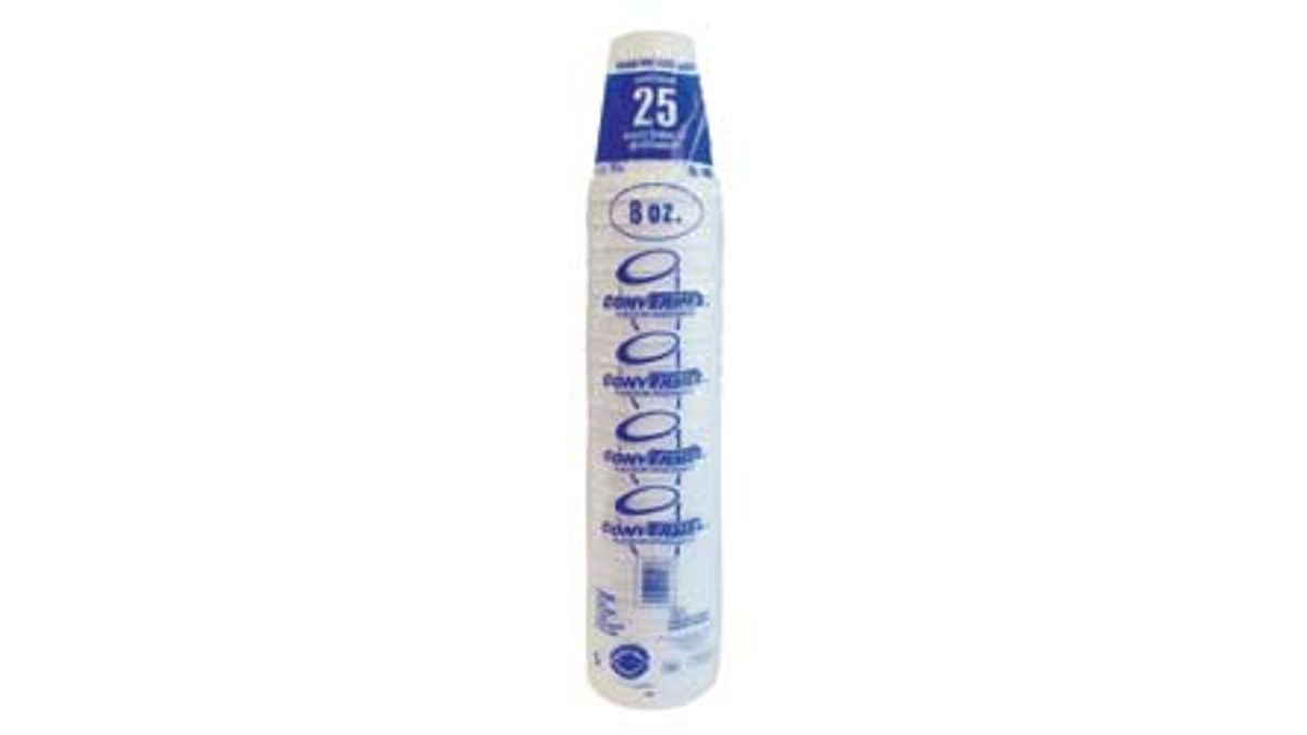 Vaso De Termico Convermex  8  Oz 25 Pz