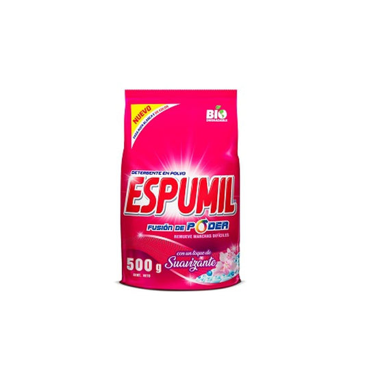 Detergente Espumil 500 g Explosion de Flores para Ropa en Polvo