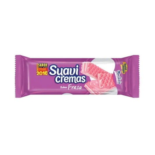 Suavicremas De Fresa 100 G Marinela