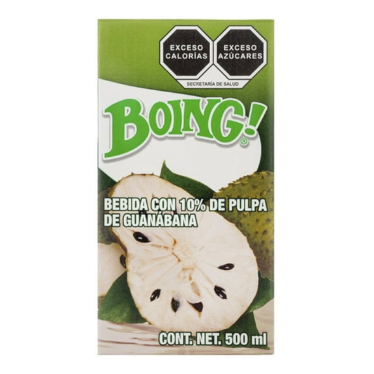 Boing Jugo De Guanabana 500 Ml Cajita