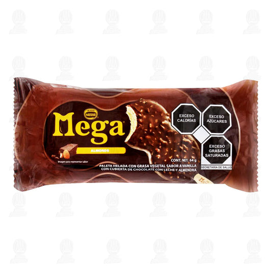 Mega Almonds 64 g Paleta Helado