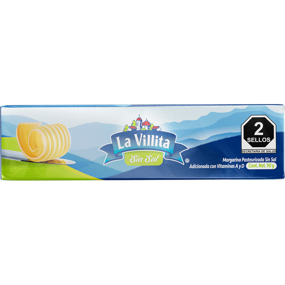 La Villita 90 g Mantequilla sin Sal