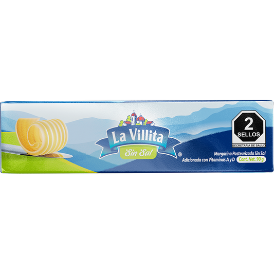 La Villita 90 g Mantequilla sin Sal