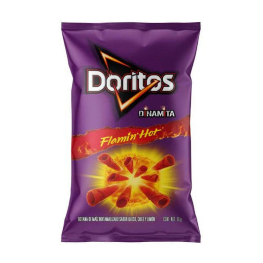 Doritos Dinamita Flamin Hot 70 g Sabritas