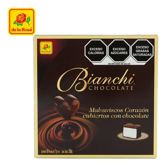 Bianchi Chocolate  De Corazon Con Bonbom 50 Pz Caja