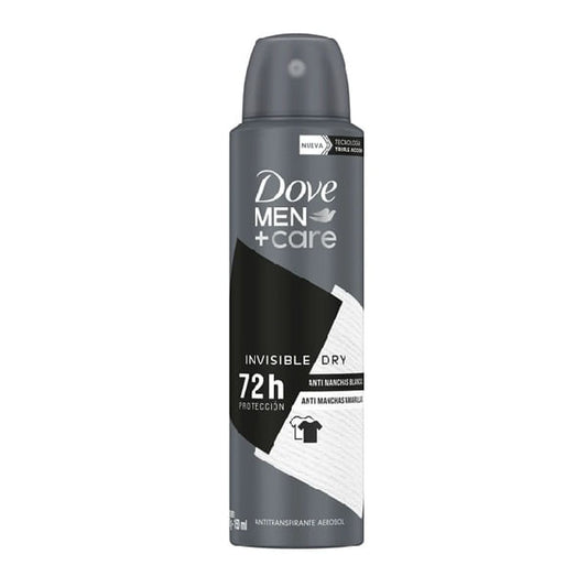 Invisible Dry 72 H Proteccion 150 ml Dove Men +Care Antitraspirante Aerosol