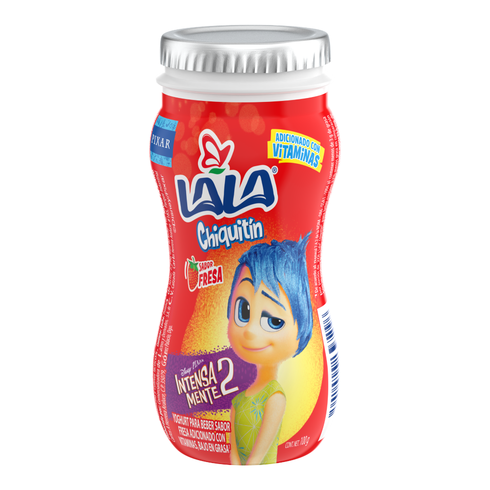 Chiquitiin Con Fresas 100 G Lala  Yoghurt Bebible
