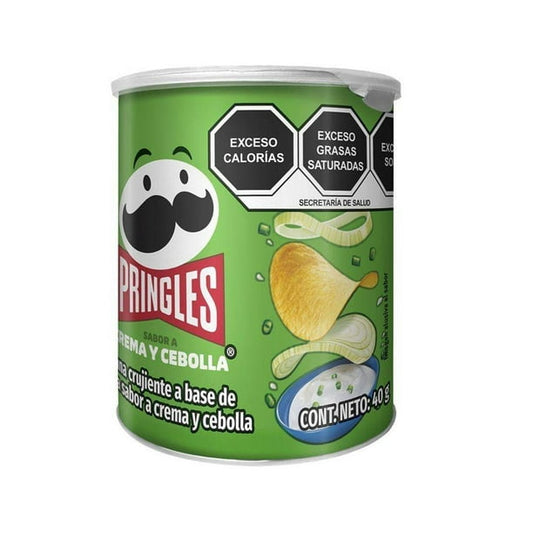 Ringles Sabor Crema y Cebolla 40 g Botana Crujiente