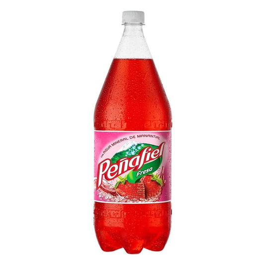 Peñafiel Sabores Fresa 2 L Agua Mineral Saborizada
