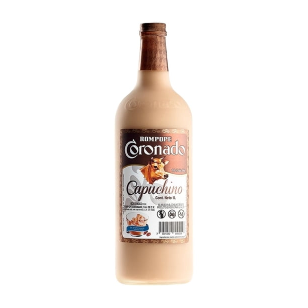 Rompope Coronado Capuchino1 L 10% Alc. Vol.
