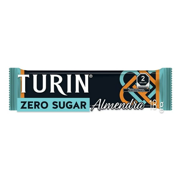 Turin Zero Sugar Almendra  18 G Chocolate