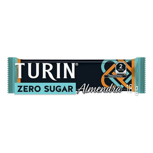 Turin Zero Sugar Almendra  18 G Chocolate