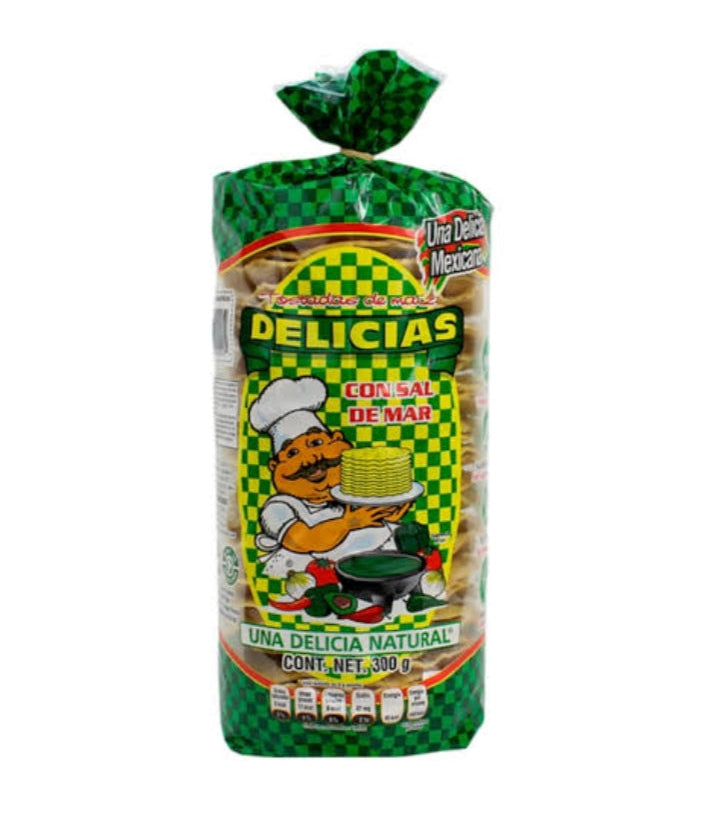 Delicias Tostadas De Maiz Con Sal De Mar 350 G