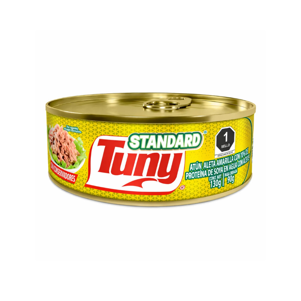 Atun Tuny 130 G Con Aceite Standard 10% De Soya