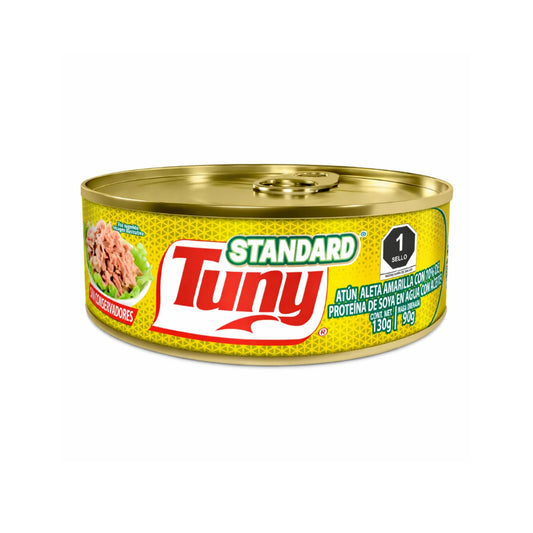 Atun Tuny 130 G Con Aceite Standard 10% De Soya