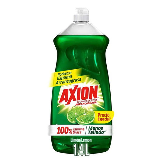 Lavatrastes Axion Limón 1.4 L Detergente Liquido